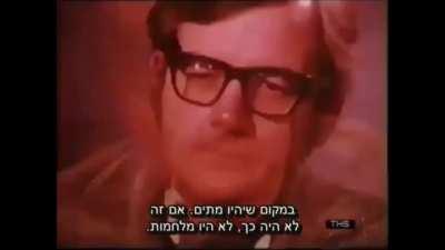 Golda Meir & a Hamas leader. A video that demonstrates the contrast between Israel's love of life and the Palestinian ethos of martyrdom. 