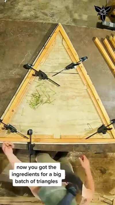 Turning wood into a huge dome with no visible hardware