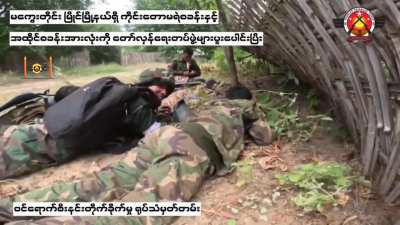 PDF attack and capture of Myanmar Police station in Kaingtawma, Magway Region.