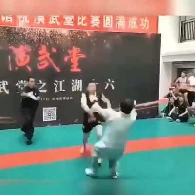 Bogus &quot;Taichi Master&quot; challenges MMA fighter, gets knocked out in 3 punches.