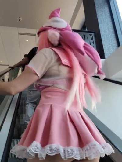 Shylily upskirt at Ikkicon