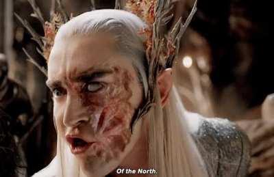 Did Thranduil face any dragons in the legendarium or was this added for the movies?  