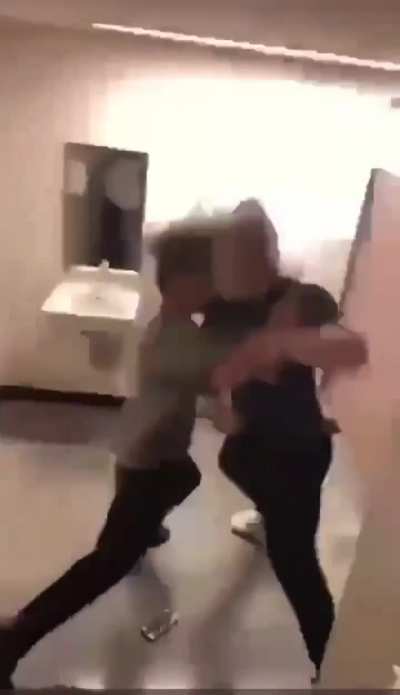 fight in the school bathroom