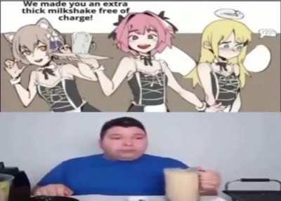 It’s just a milkshake right?