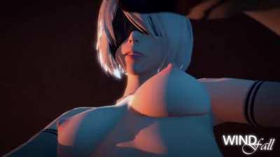 PoV: 2B Hard Facefucks A2... You're A2.