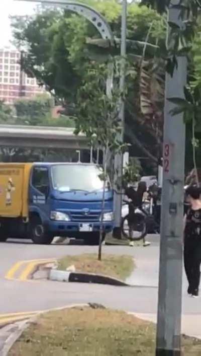 WCGW If I try to kill a guy walking his bike