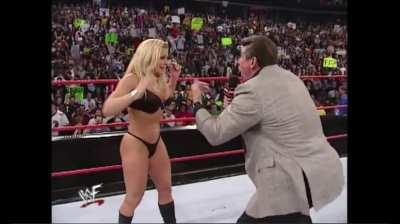 “Take your bra off trish stratus” - Vince McMahon 😂