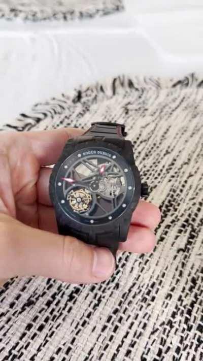 My JBF Roger Dubuis Excalibur Spider Carbon Flying Tourbillon