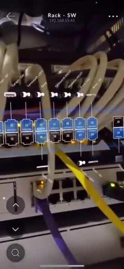 Using augmented reality for cable management