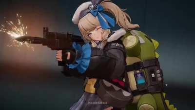 Girls Frontline 2 Character Preview Menu in the Future CBT3 ft. Vepley