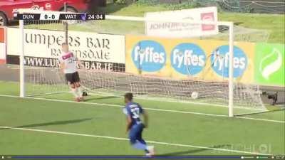 Real quality passing, dribbling, and teamwork from Waterford to take a 1-0 lead against Dundalk