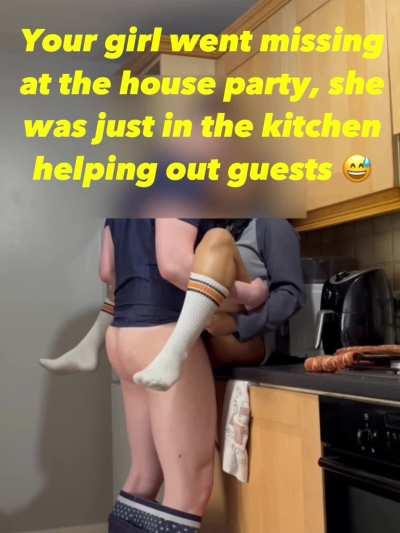 “Just helping the guests out baby” 🤭