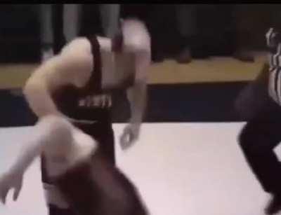 A young Brock Lesnar aced at Wrestling matches in his college days. All his might & experience got him to legendary status in WWE.