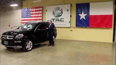 Armoured Car CEO takes in the bullet shots to prove the security in the test run