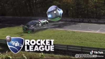 Rocket League MEME Flying Car 