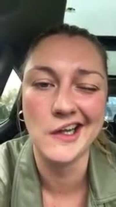 Woman loses control of half her face and finds it hilarious