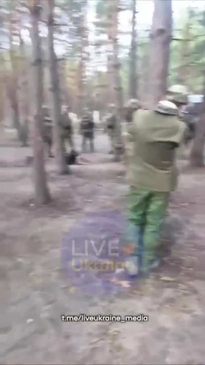 Russian soldiers punishment for getting drunk
