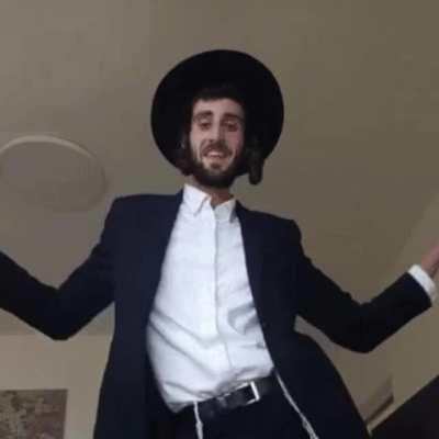 Jews when they see a shekel on the ground