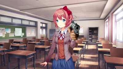 When someone catches you bullying the Doki’s