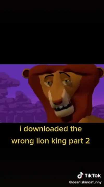 Cursed lion king