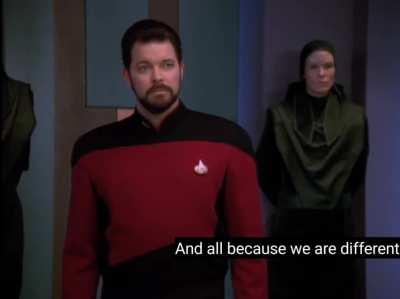 Star Trek discusses gender politics in 1992