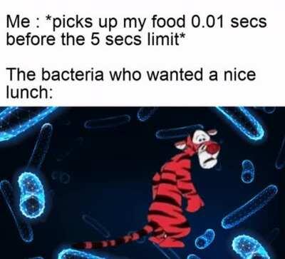 Pity the poor bacteria