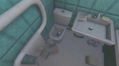 Best toilet &quot;suction mechanism&quot; i have ever seen in a video game