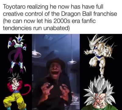 Would be funny if after the black frieza arc is done, Toyble just canonizes heroes