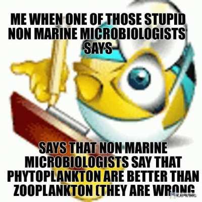 Those stupid non marine microbiologists!! 🤣🤣