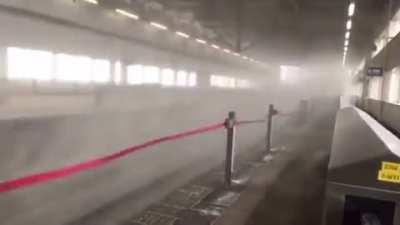 Speed of Japan's Shinkansen Bullet Train