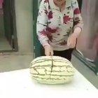 WCGW if I slam a watermelon on a table while cutting it?