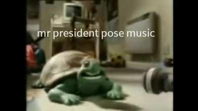 petition to make turtle song persian language mr president pose music