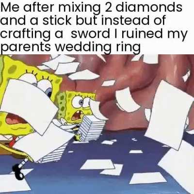 But how did I get a sword in minecraft?