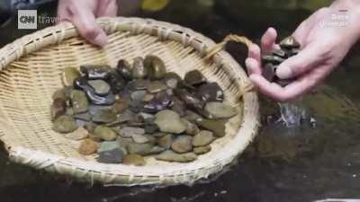 Stir-fried stones are Chinaâs latest street food fad