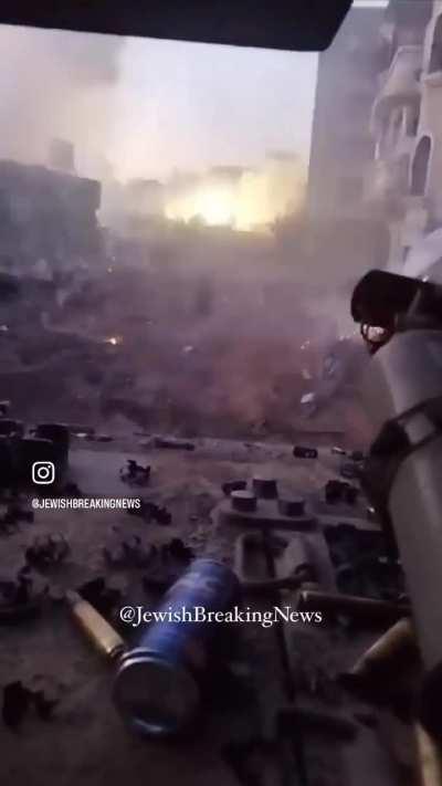 Footage shows IDF skirmish with Hamas in Gaza. Feb 8th 2024