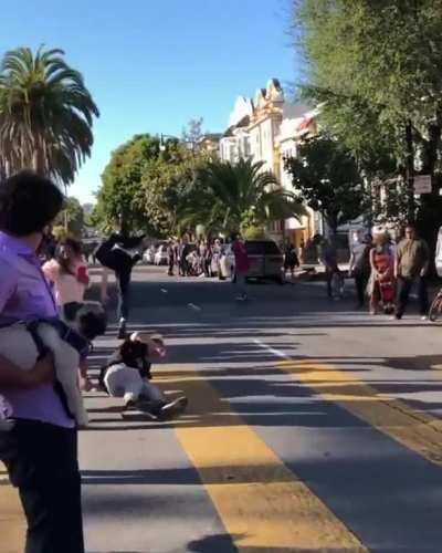 HMFT after I skateboard down a hill