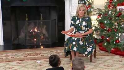 Jill Biden's Christmas - Even The Kids Know (watch to the very end and turn volume up!)