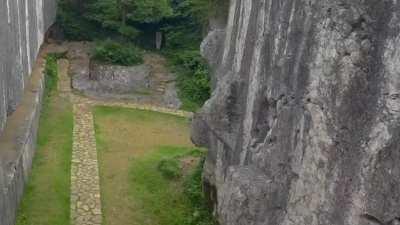 Megalithic Stones at Yangshan Quarry , China.