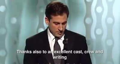 Steve Carell’s Golden Globes Acceptance Speech