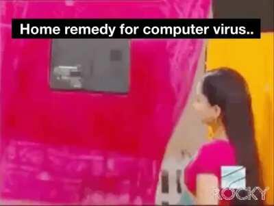 Breakthrough in cleaning computer virus