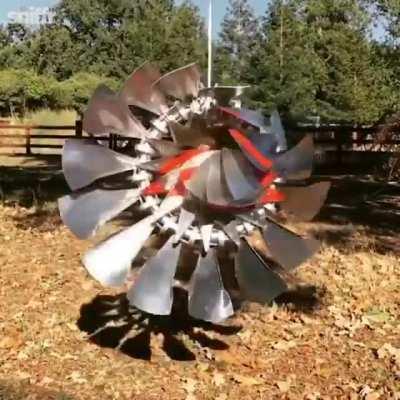 Wind powered to mesmerize