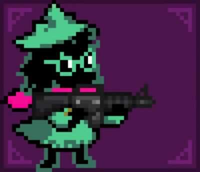 Ralsei has a new method of making the enemies flee.