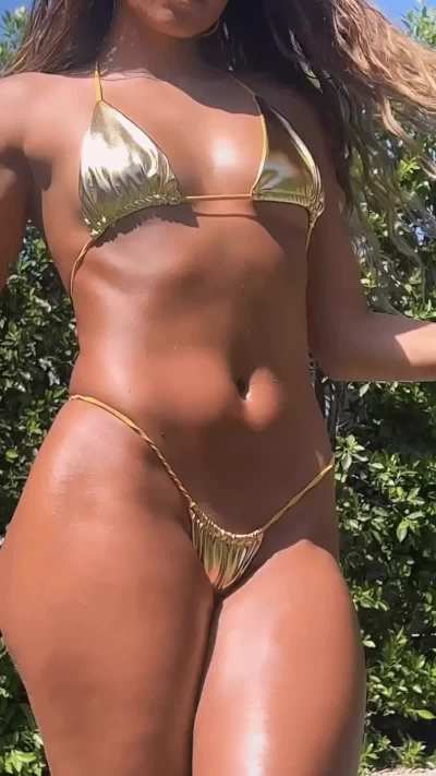 Gold Bikini