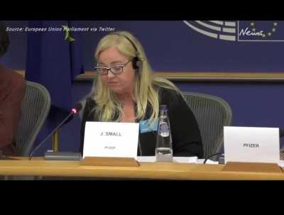 BRUSSELS—hearing on the European Union's COVID-19 response, Pfizer's president, Janine Small, admitted that its vaccine had never been tested before its release to the general public on its ability to prevent the transmission of COVID when asked by (MEP) 