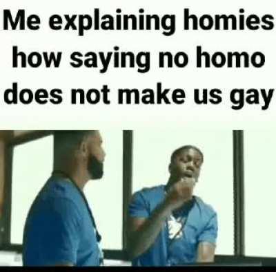 It does not make us gay