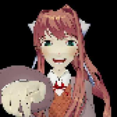 monika stares into your soul