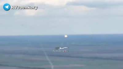 found a better quality video of the Ukrainian SU-24 being shot down