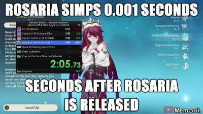 🕒🏆 [WORLD RECORD] Rosaria Any% Speedrun 1.14 ver