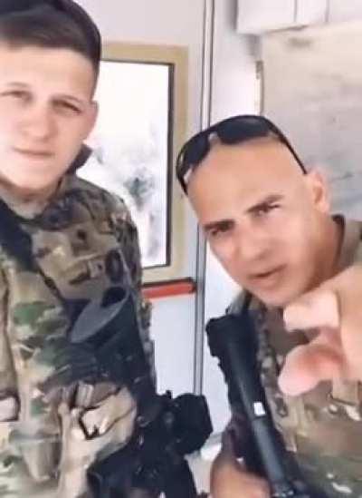 Two alpha soldiers have a message for you Libs