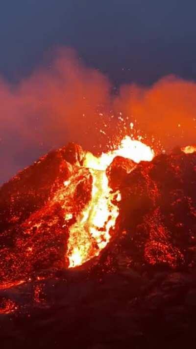 Volcano in Iceland